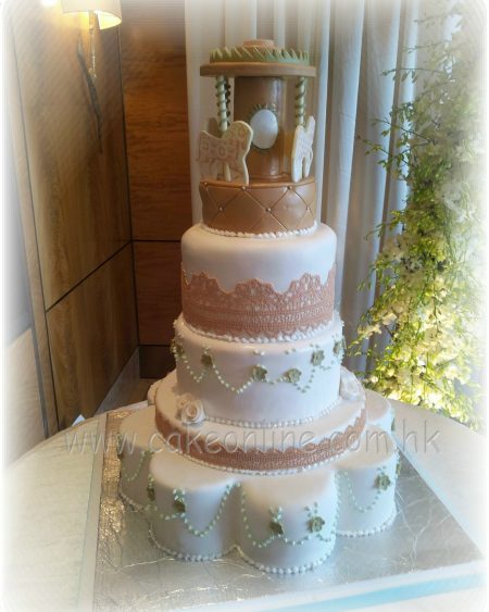 5 Layers Wedding Cake特式結婚蛋糕結