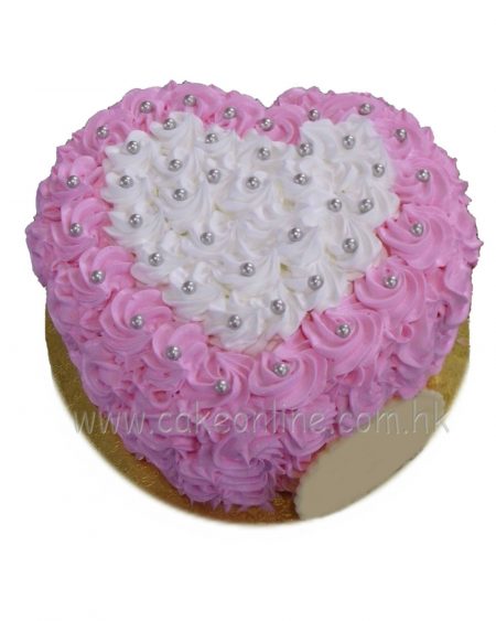 Cream Flower Cake