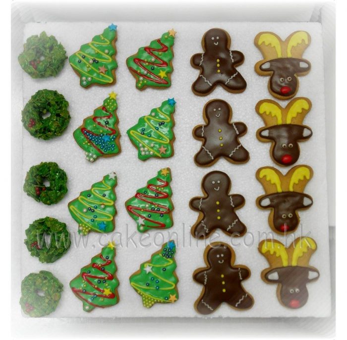 Handmade Christmas Cookies七彩聖誕曲奇