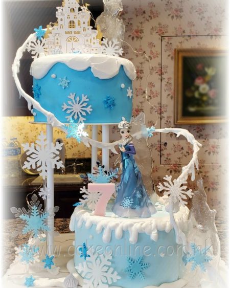 冰雪奇緣 Elsa ( Frozen) 3D Cake
